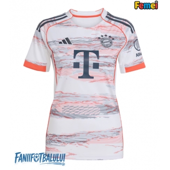 Bayern Munich Tricou Fotbal Replică 2025-26 Femei Deplasare